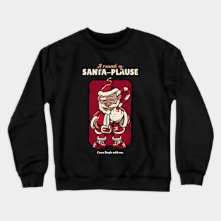 Santa Clause Christmas Design Crewneck Sweatshirt